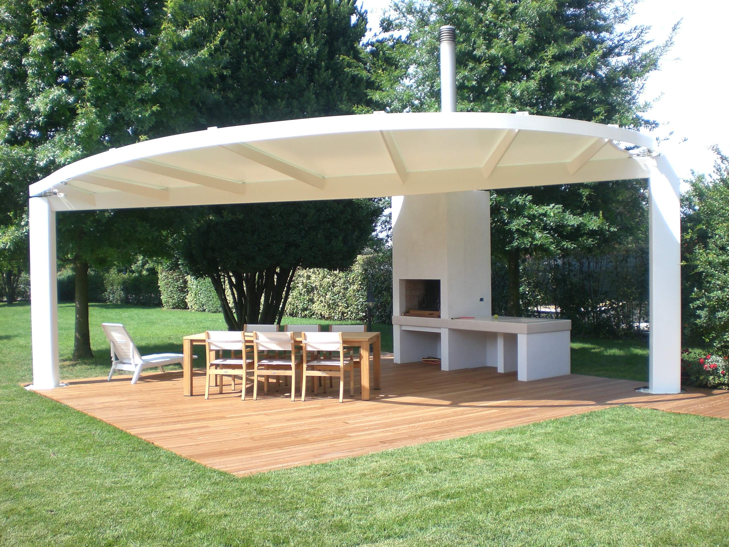 Shade Structures - Pergola-Gazebo-Tensile-Structure